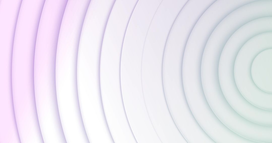 Hypnotic Gradient Circles in Smooth Motion