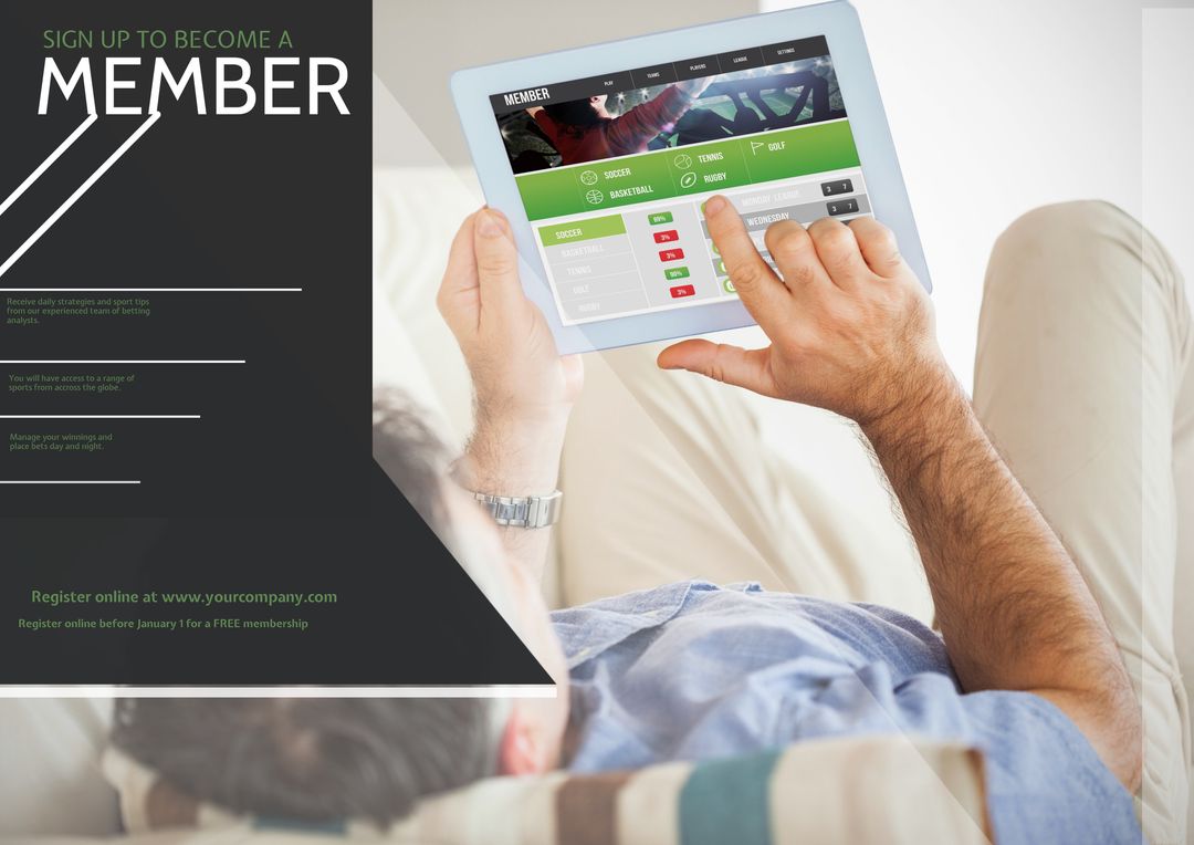 Convenient Online Membership Sign-Up with Tablet