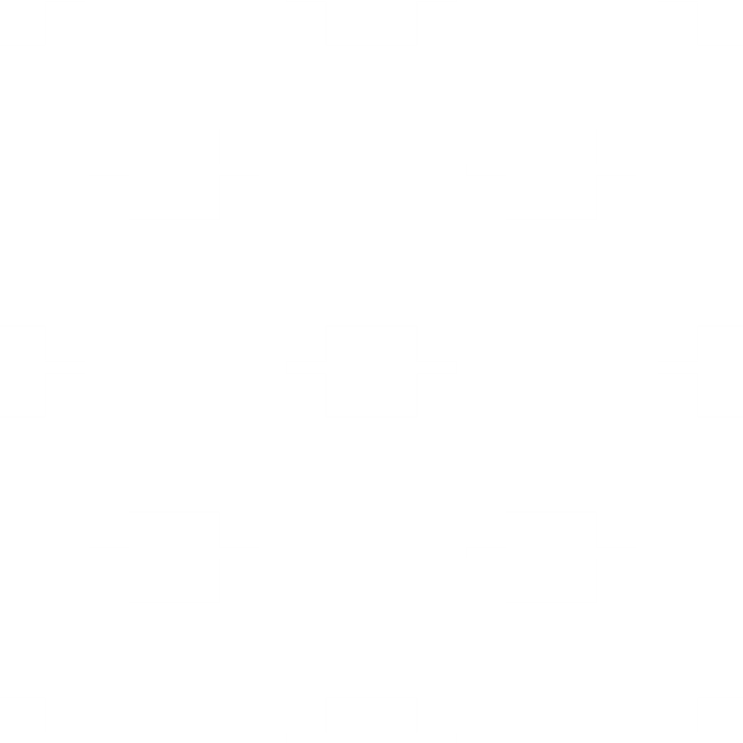 Geometric White Pattern on Transparent Background Graphic