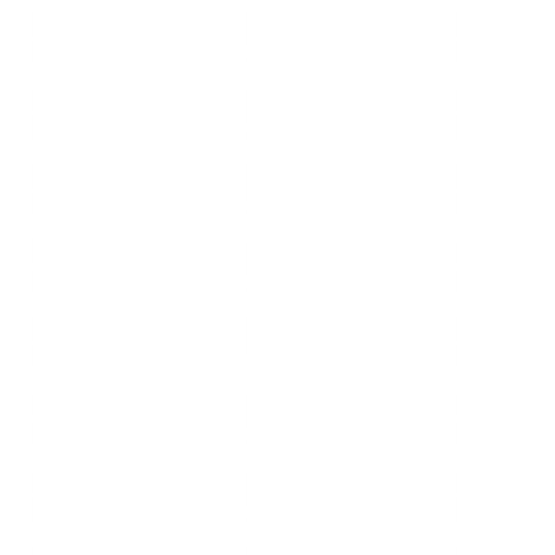 Seamless White Cartography Pattern on Transparent Background