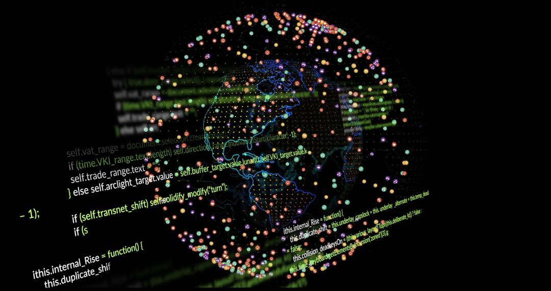 Global Data Network and Digital Connectivity Concept