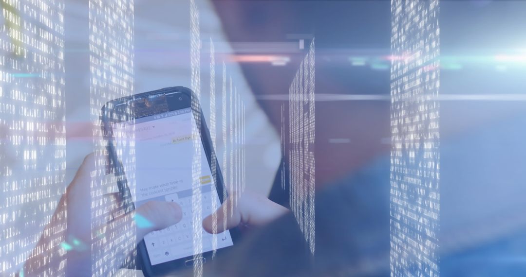 Technology Connectivity Concept with Digital App Integration