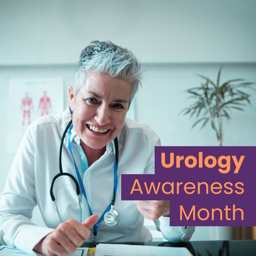 Urology Doctor Promoting Health Awareness