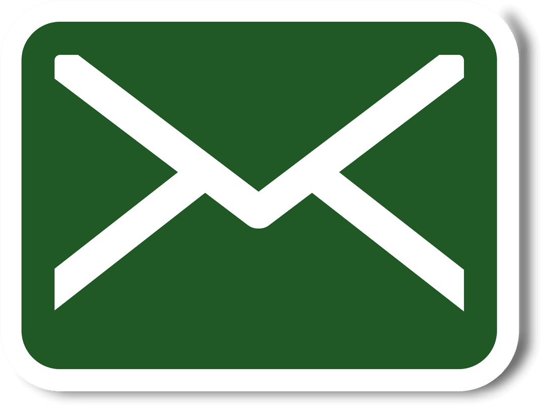 Digital Vector of Brown Envelope on Transparent Background