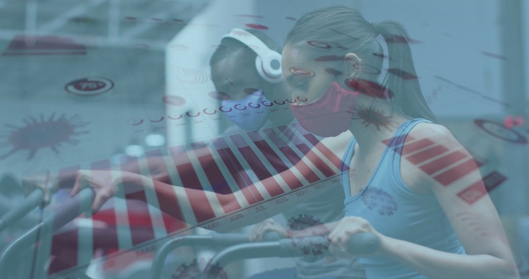 Exercising Amid Pandemic with Virus Data Overlay