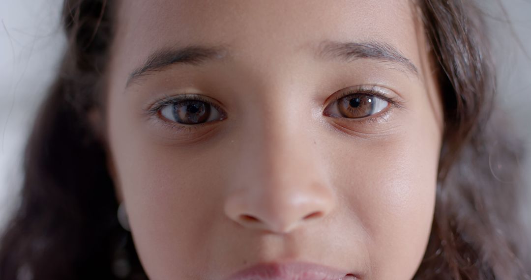 Close-up Portrait of a Girl with Heterochromia - Free Images, Stock Photos and Pictures on Pikwizard.com