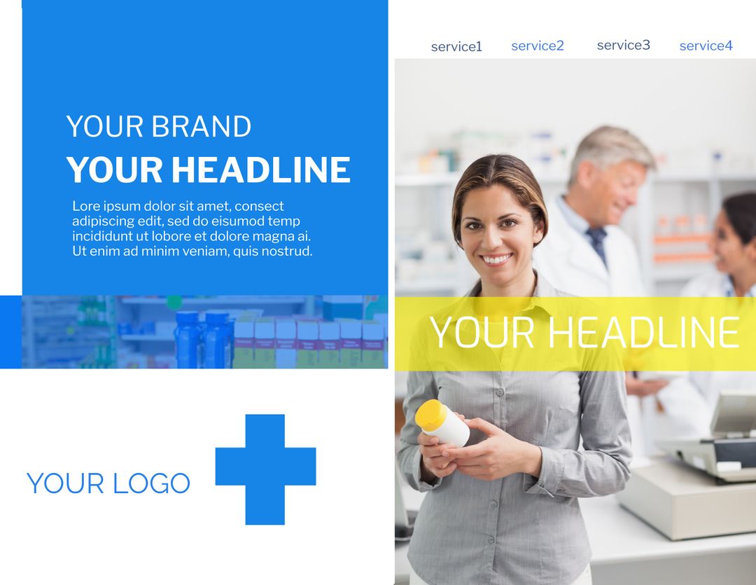 Healthcare Services Promotion with Confident Medical Professional