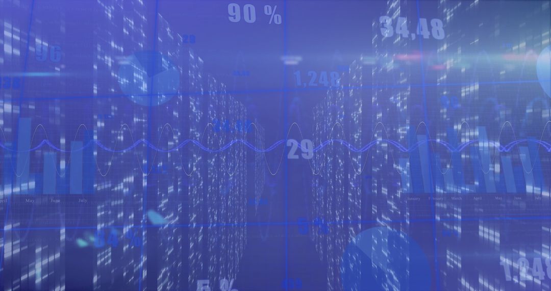 Digital Analysis Visualization in Data Technology - Free Images, Stock Photos and Pictures on Pikwizard.com