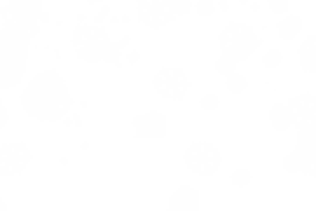 Transparent Background with Dazzling Snowflakes