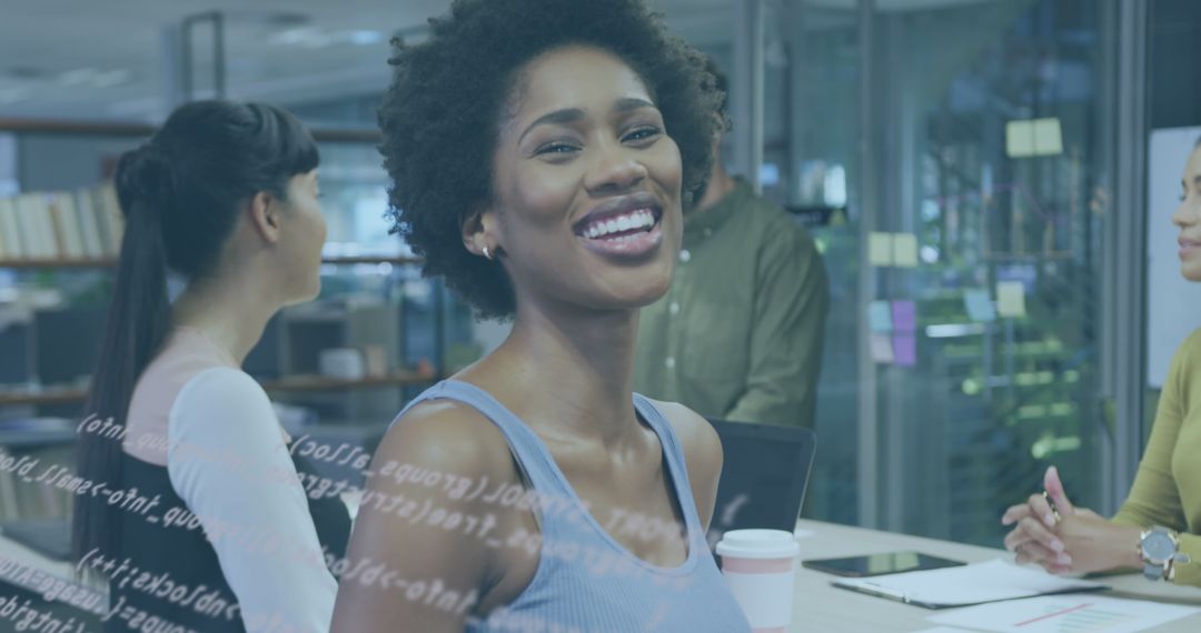 Diverse Business Team Working with Financial Data