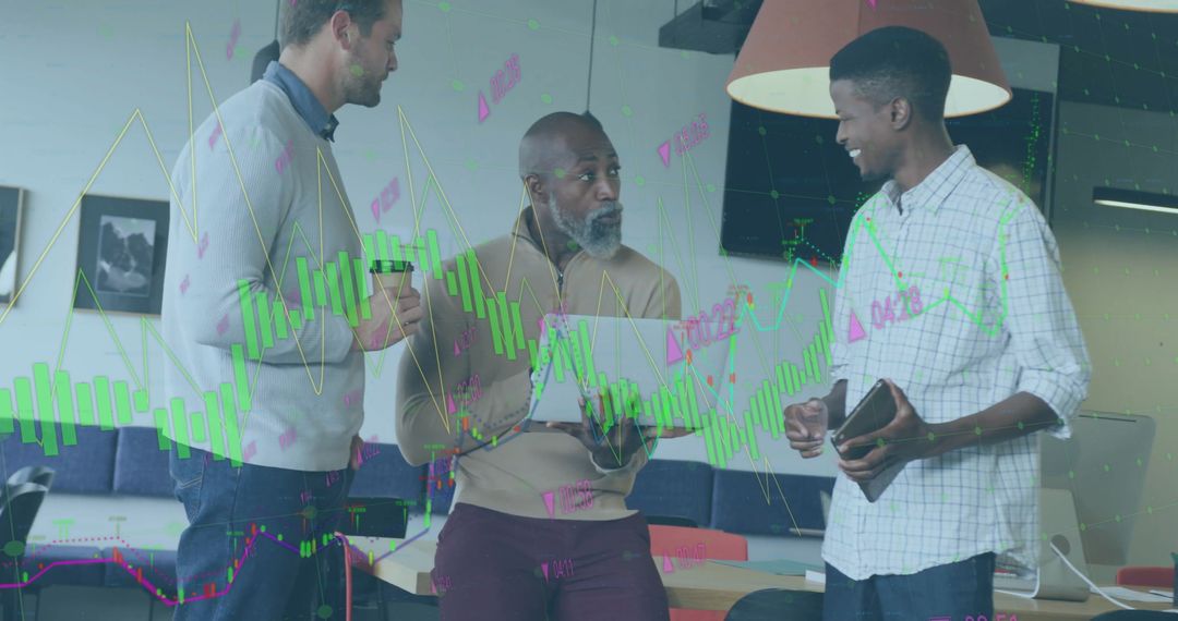 Diverse Business Team Engaging in Financial Strategy Meeting