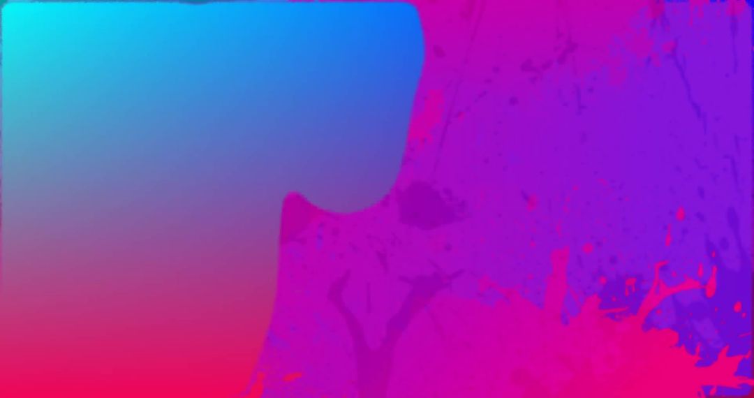 Abstract Vibrant Gradient Background with Dynamic Shapes