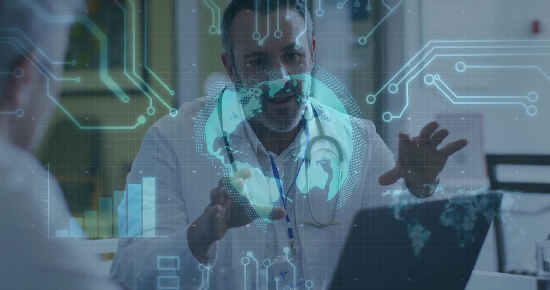 Innovative Doctor Uses Futuristic Technology in Patient Consultation