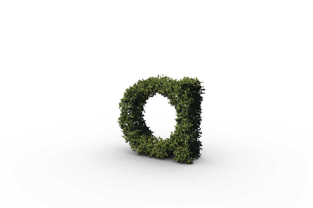 Transparent Lowercase 'a' Made of Green Leaves, Nature Alphabet Concept - Download Free Stock Images Pikwizard.com