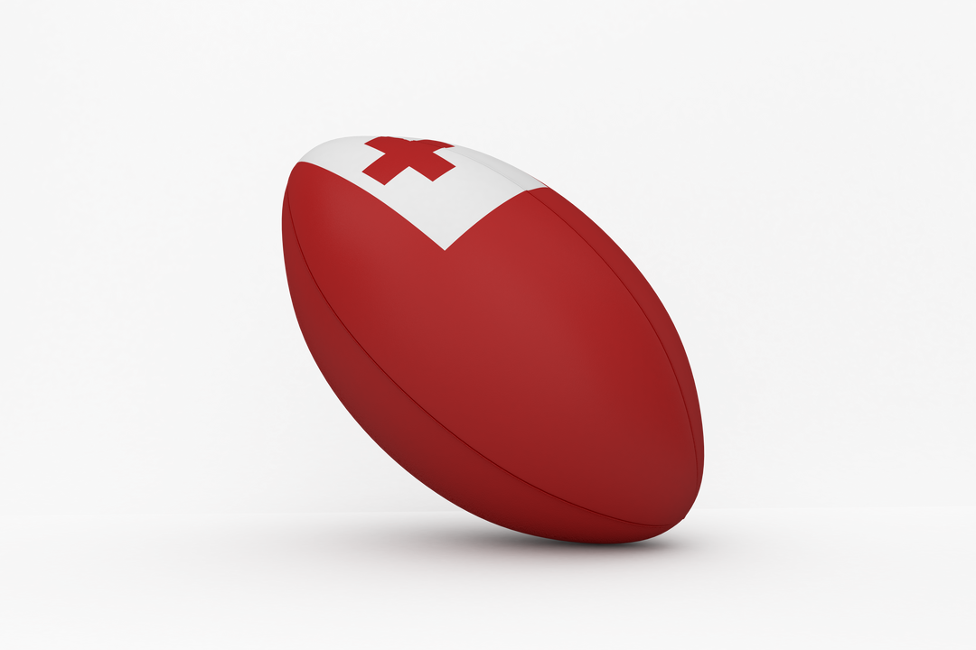 Tongan Rugby Ball on Transparent Background Vector Illustration - Download Free Stock Images Pikwizard.com