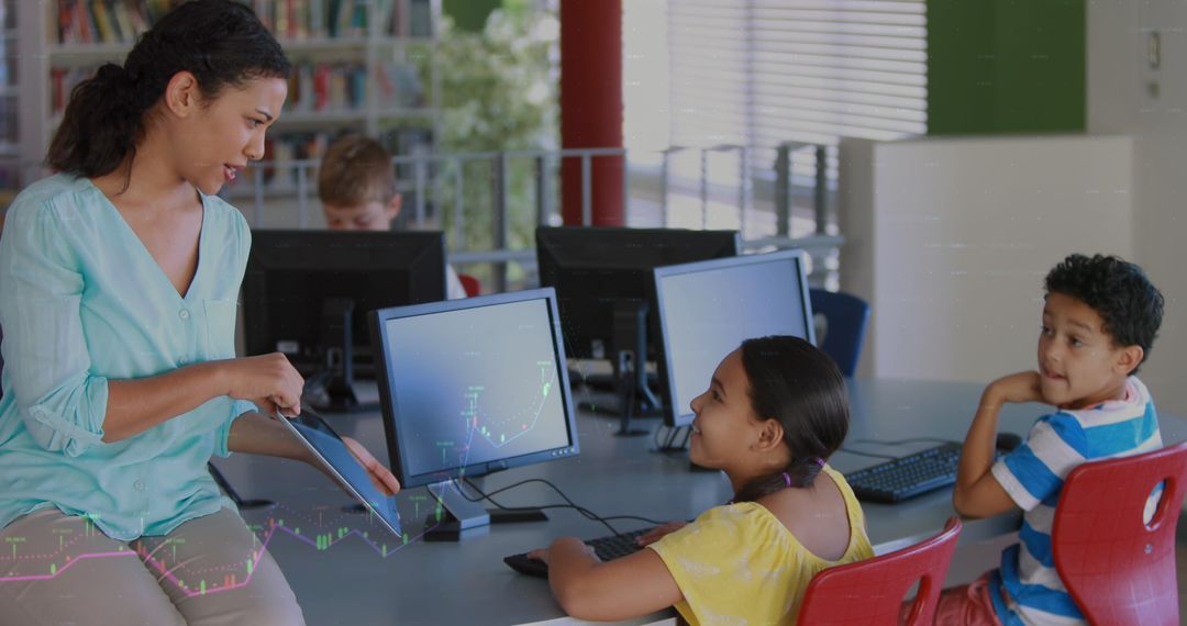 Diverse Classroom Learning with Computers and Teacher Guidance