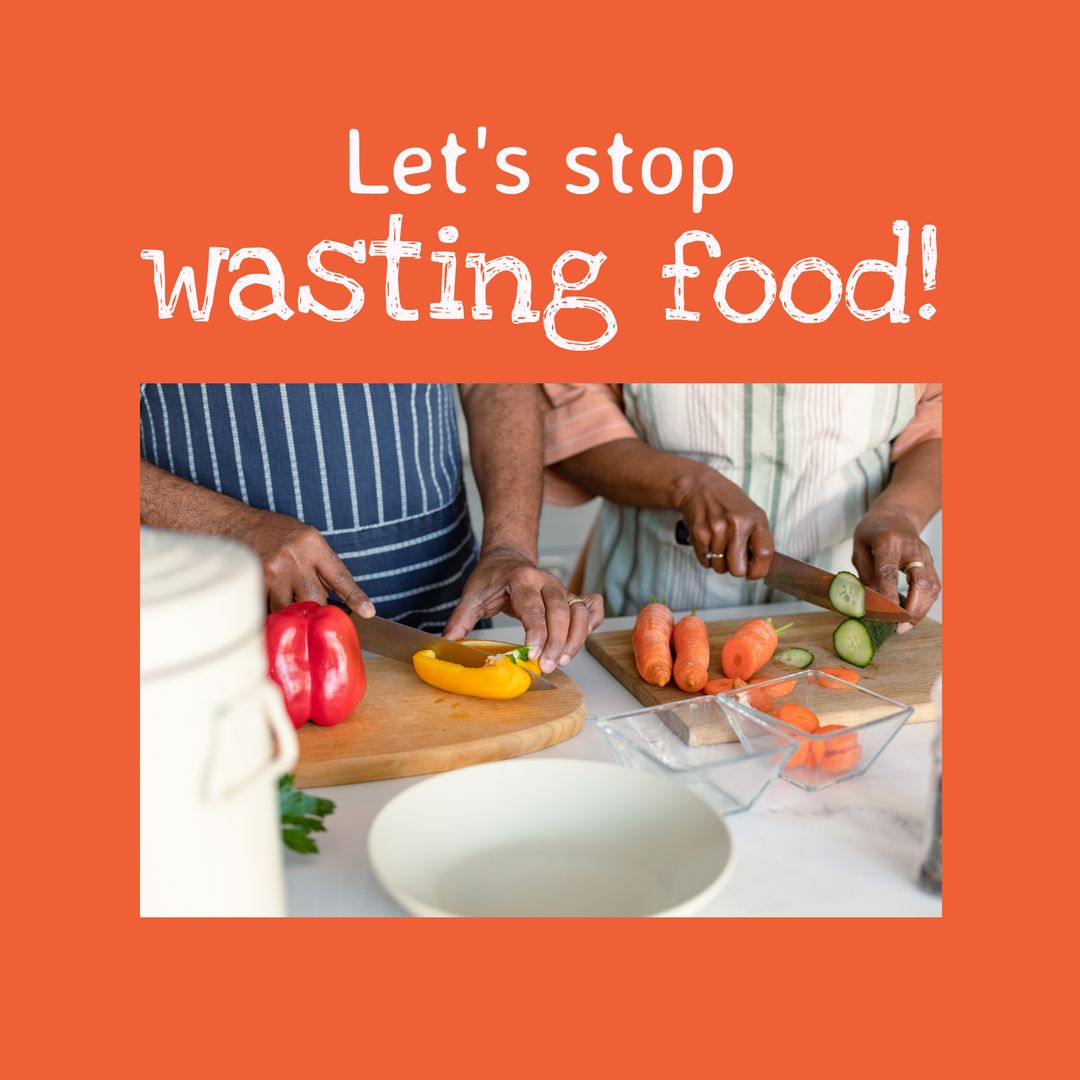 Diverse Couple Preparing Fresh Vegetables for Meal