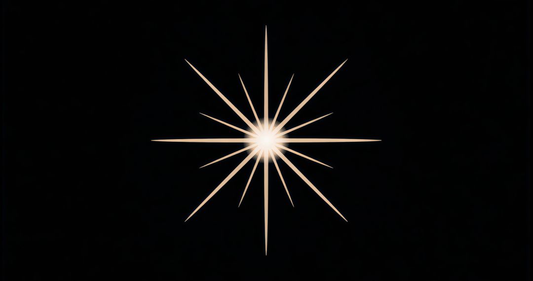 Luminous Starburst Radiating in Darkness