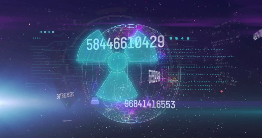 Global Data Processing with Radiation Symbol on Digital Interface
