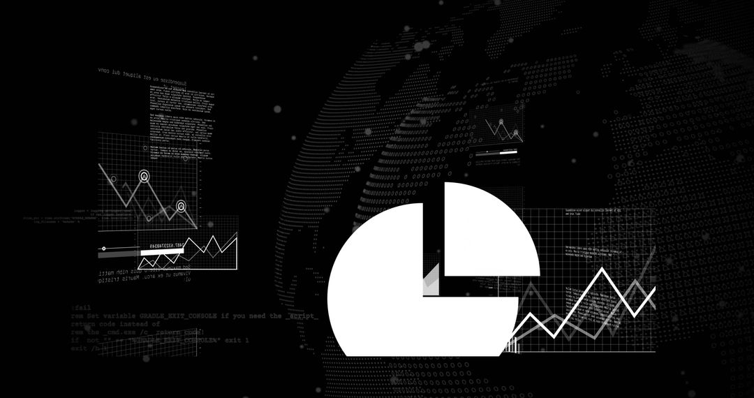 Futuristic Data Visualization with Graphs and Binary Map