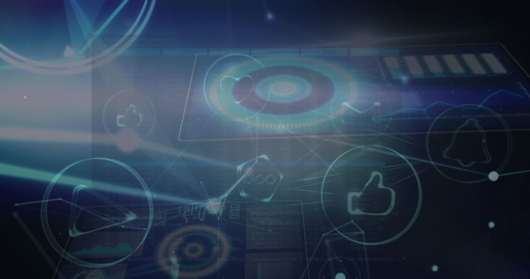 Futuristic Data Processing and Digital Network Interfaces