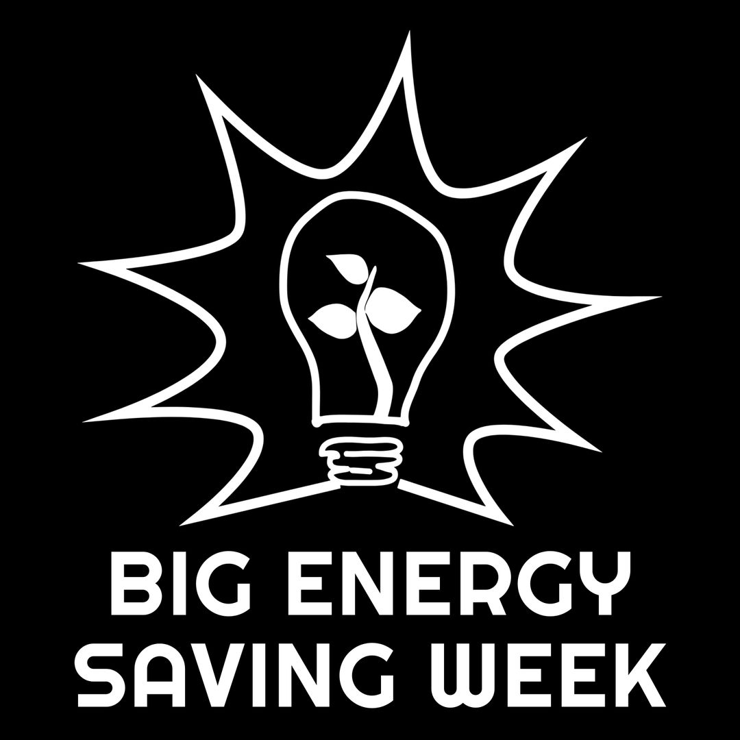 Eco-Light Bulb Symbolizing Big Energy Saving Week