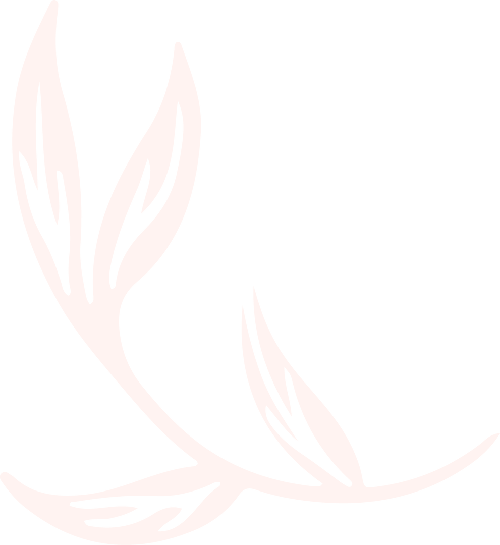 Elegant Transparent Botanical Illustration Minimalist Leaf Design