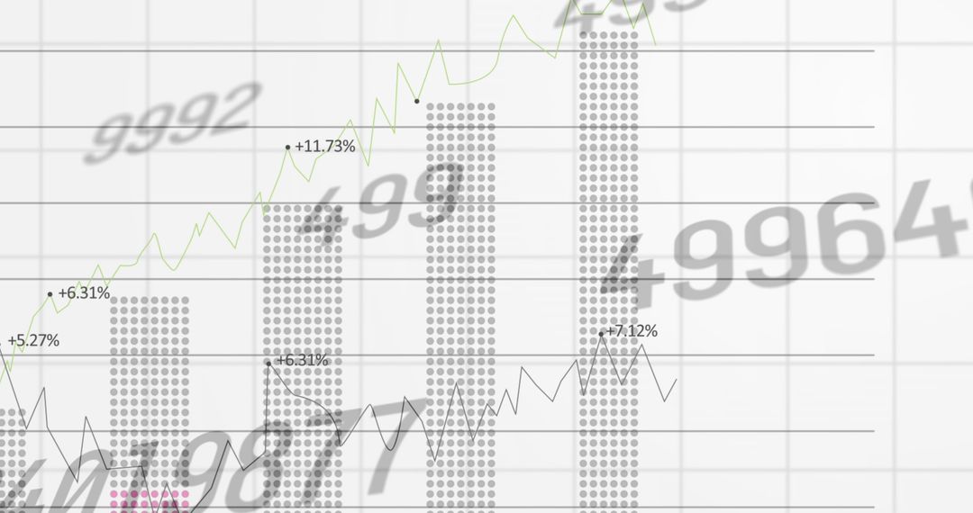 Digital Data Transformation and Dynamic Graph Analysis - Free Images, Stock Photos and Pictures on Pikwizard.com