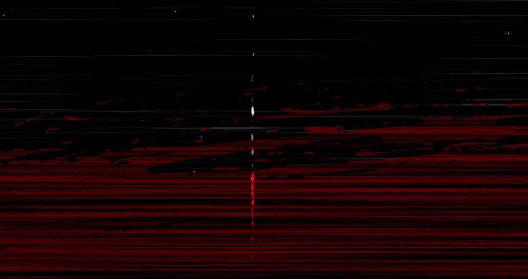 Dynamic Abstract Red and Black Lines on Black Background
