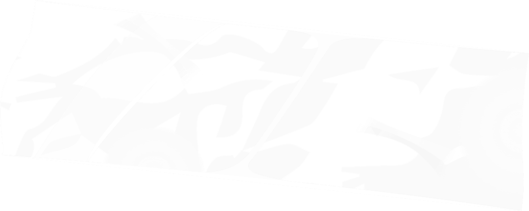 Abstract Crumpled White Banner on Transparent Background Modern