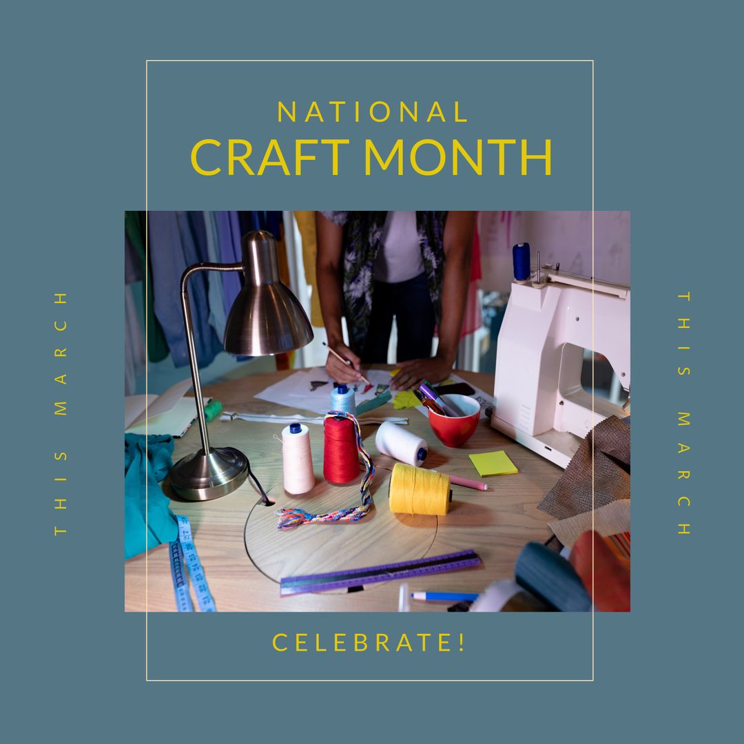 Celebrating National Craft Month with Sewing Projects
