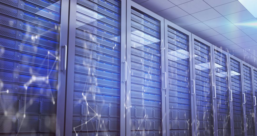 Database Servers in High Tech Data Center Network - Free Images, Stock Photos and Pictures on Pikwizard.com