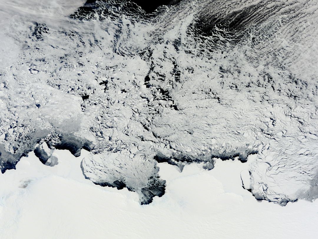 NASA Satellite View of Antarctica - Free Images, Stock Photos and Pictures on Pikwizard.com