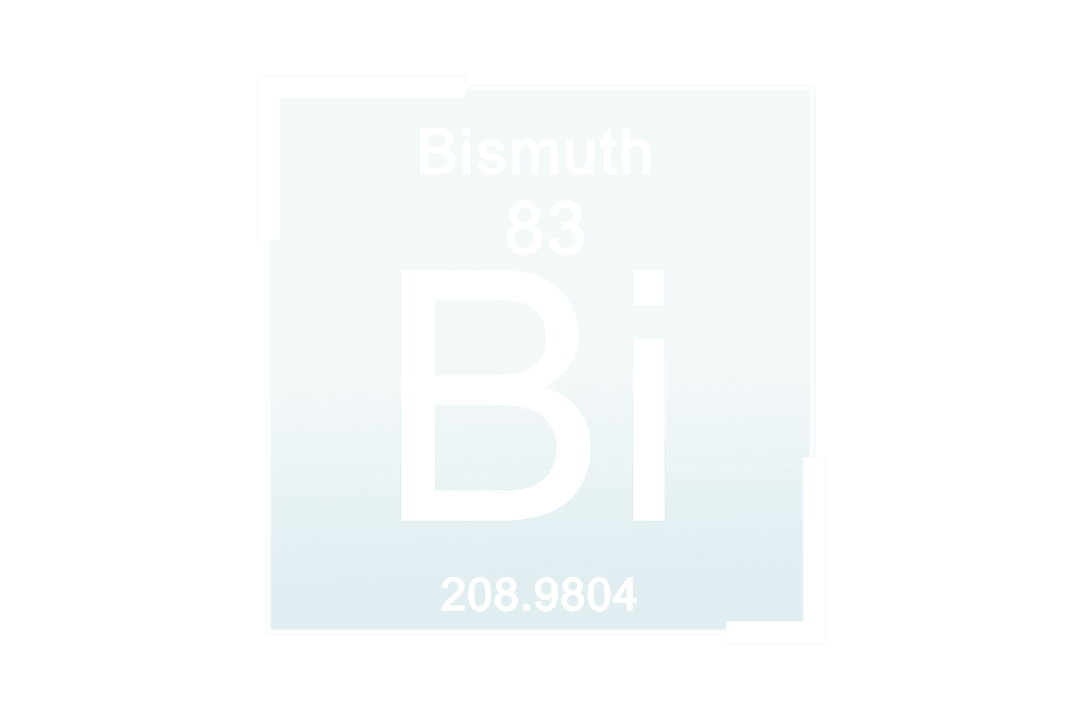 Transparent Element Symbol for Bismuth with Atomic Details - Download Free Stock Images Pikwizard.com