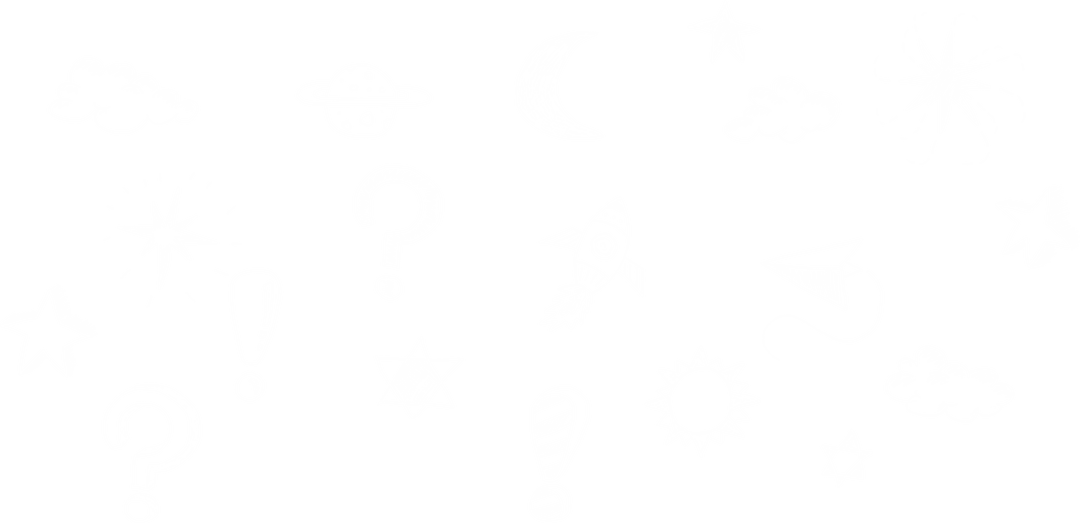 Transparent Hand-Drawn Sketch of School Elements with White Background