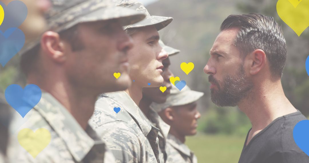 Military Training with Turning Hearts for International Unity and Support