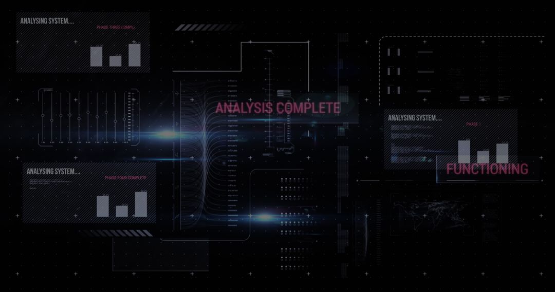 Digital Hologram Display with Analysis and Data Visuals
