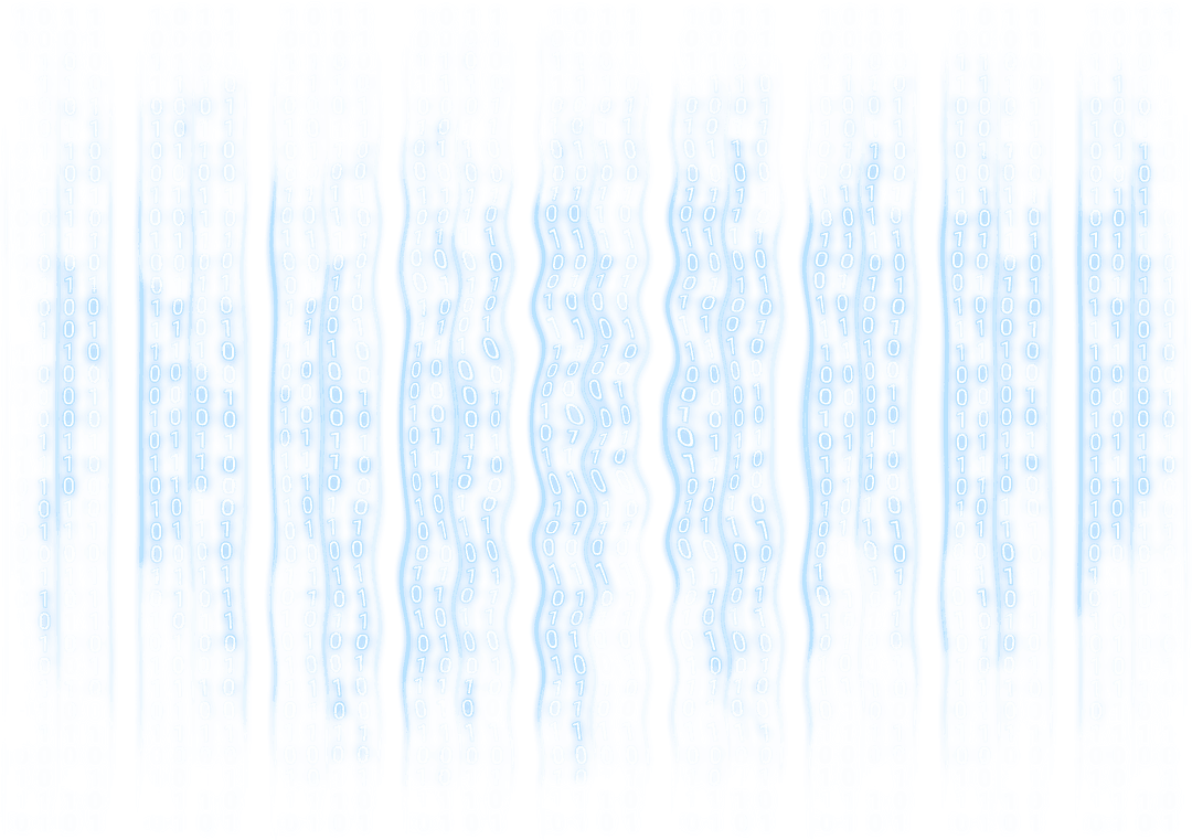 Binary Code Vertical Columns on Transparent Digital Screen - Download Free Stock Images Pikwizard.com