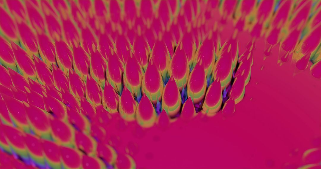 Abstract Dynamic Colorful Brushstrokes in Motion