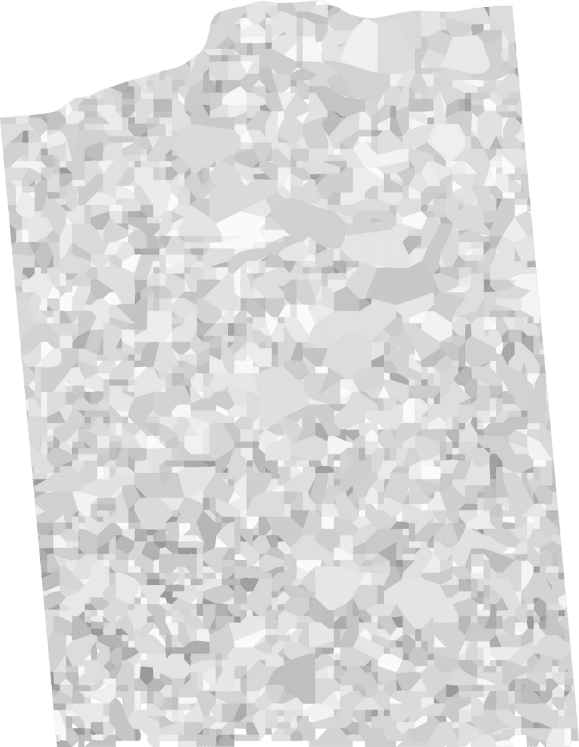 Floating Terrazzo Mosaic Texture on Transparent Background