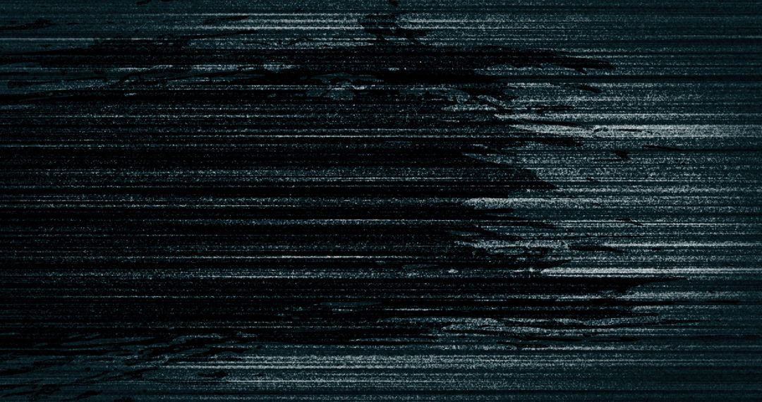 Abstract Glitch Art with Black and Blue Lines