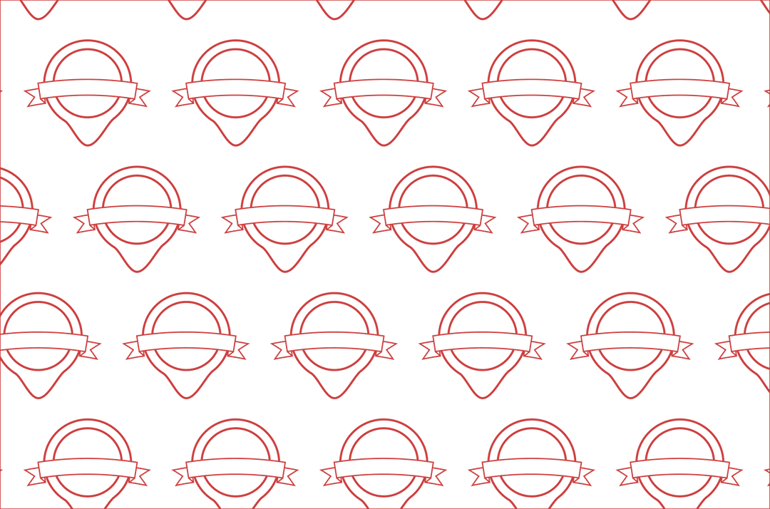 red pattern of repeated badges on transparent background - Download Free Stock Images Pikwizard.com