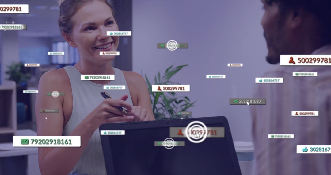 Diverse business interaction with data processing overlays