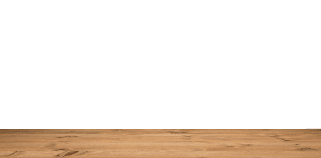 Wooden Table with Transparent Background for Interior Design