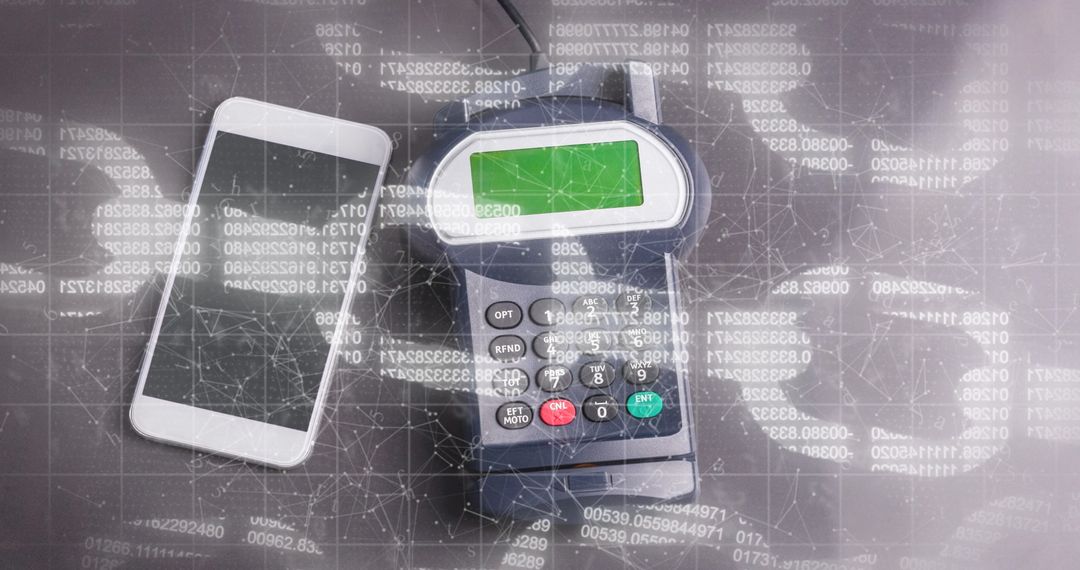 Online Security Overlay on Smartphone and Terminal for Business Finance
