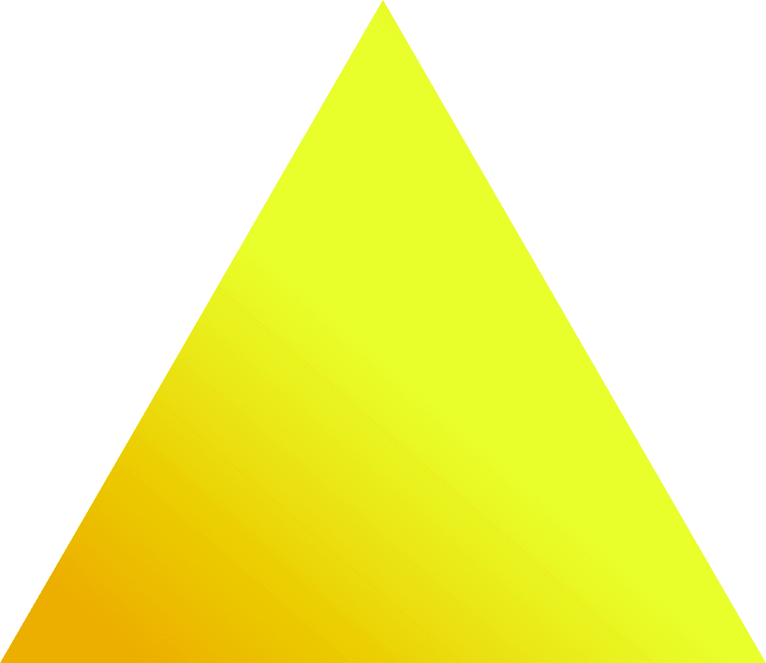 Yellow Triangle on Transparent Background with Gradient Effect - Download Free Stock Images Pikwizard.com