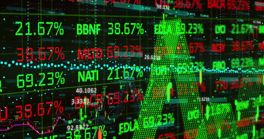 Digital Finance Data Display with Economic Analysis