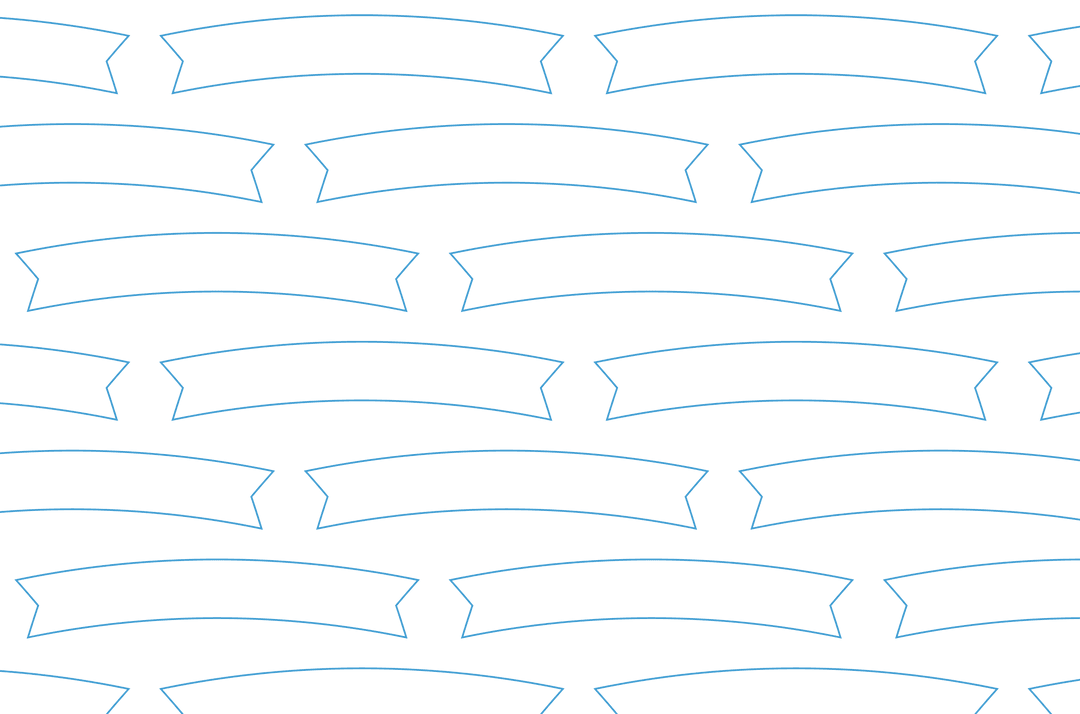 Blue Pattern Shapes on Transparent Background for Modern Designs