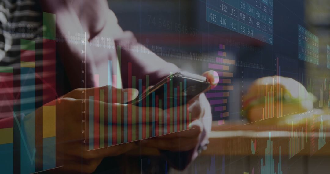 Digital Finance Concept with Smartphone Technology