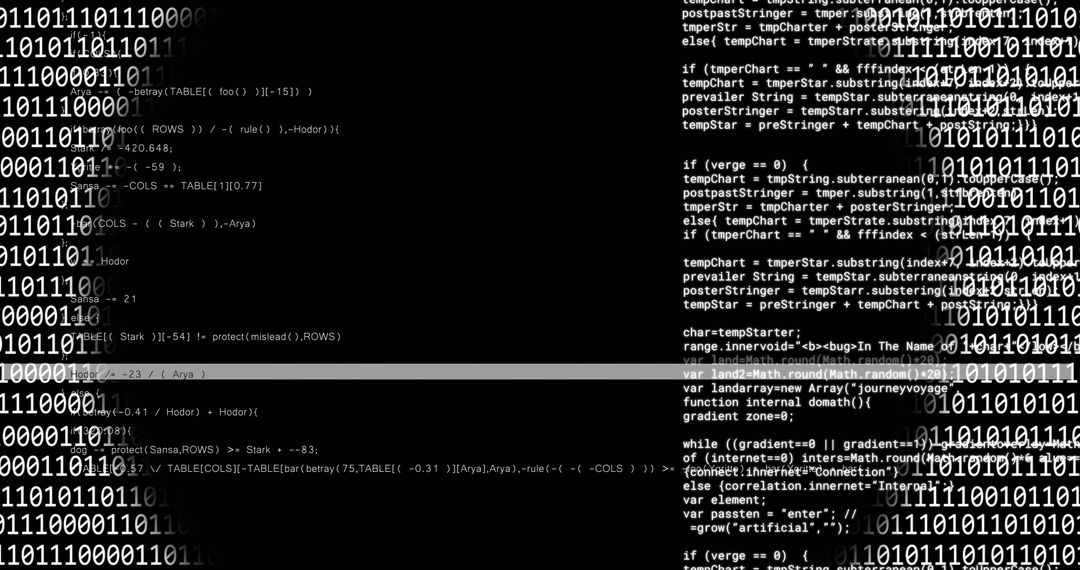 Binary Code Burst Over Computer Coding Data Interface - Free Images, Stock Photos and Pictures on Pikwizard.com